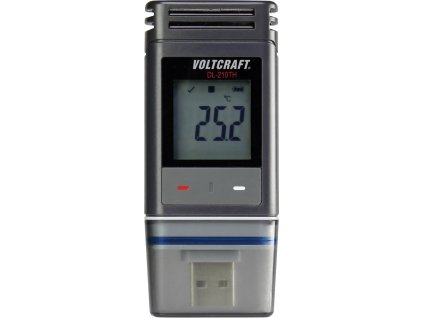 VOLTCRAFT teplotní datalogger, datalogger vzdušné vlhkosti teplota, vlhkost vzduchu -30 do +60 °C 0 do 100 % rF funkce PDF