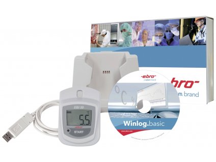 ebro EBI 20-T1-Set teplotní datalogger Měrné veličiny teplota -30 do 70 °C