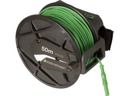 Gossen Metrawatt TR50 II TR50-II kabelový buben pro nízkoohmový test a měření uzemnění 50 m, Z503Y, Kabelový buben, 1 ks