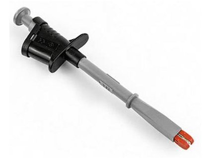 HT Instruments 6009-IECN banánkový konektor banánková zdířka , zásuvka 4 mm, konektor 4 mm, krokosvorka CAT III 1000 V černá 1 ks