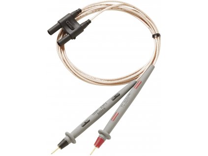 Fluke Calibration TL2X4W-PTII měřicí kabel [lamelová zástrčka 4 mm - zkušební hroty] 1.00 m, černá, červená, 1 ks