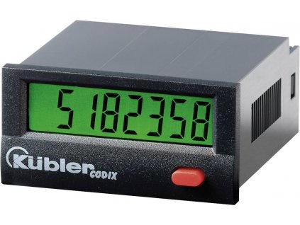 Kübler Automation Počitadlo s LCD zobrazením Codix 130/132, Montážní rozměry 45 x 22 mm, N/A