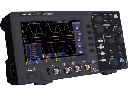 VOLTCRAFT DSO-2154 digitální osciloskop 150 MHz 4kanálový 1 GSa/s 80 kpts 8 Bit s pamětí (DSO) 1 ks