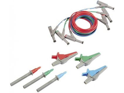 Beha Amprobe PROINSTALL-TL-KIT sada bezpečnostních měřicích kabelů [zástrčka 4 mm, zásuvka 4 mm - krokosvorka, zkušební hroty, zástrčka 4 mm] 1 ks