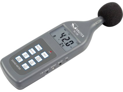 Sauter hlukoměr datový záznamník SU 130 30 - 130 dB 20 Hz - 12500 Hz RS-232