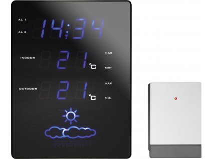Techno Line Wetterstation WS 6820 digitální bezdrátová meteostanice Počet senzorů (max.) 1