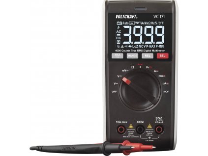 VOLTCRAFT VC171 multimetr, CAT III 600 V, displej (counts) 4000, VC-12232390