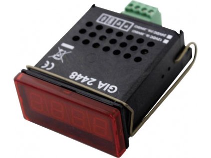 Greisinger GIA 2448 digitální panelový měřič 0 - 20 V/0 - 10 V/0 - 2 V/0 - 1 V/0 - 200 mV/0 - 20 mA/4 - 20 mA