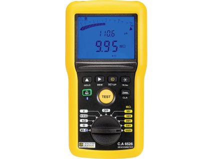 Chauvin Arnoux C.A 6526 tester izolací 50 V, 100 V, 250 V, 500 V, 1000 V, 200 GΩ