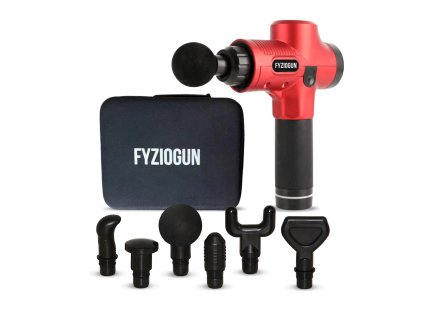 Pistol de masaj Strong VI - FyzioGun - roșu