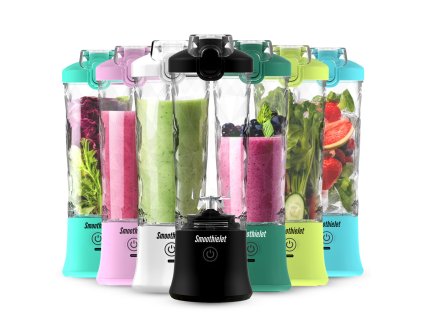 Blender portabil USB pentru smoothie-uri SmoothieJet 600 ml - rezistent la apă