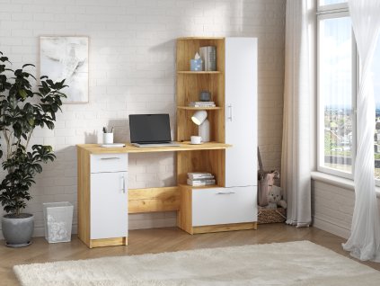 Psací stůl SANS pravá (Barva kašmír)