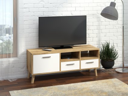 Televizní stolek MIRAZ (Barva kašmír)