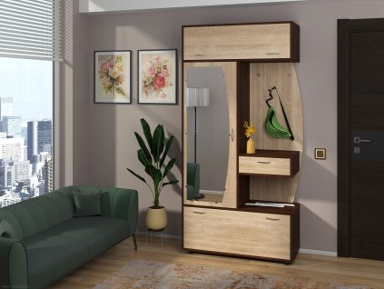 Předsíňová stěna DEBUT (Barva kašmír)