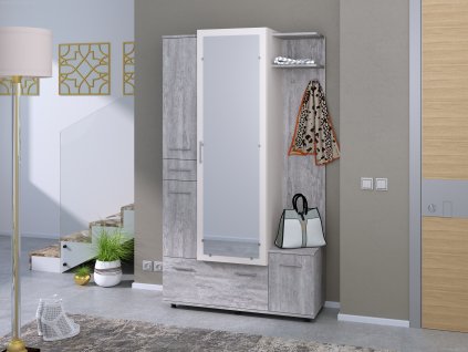 Předsíňová stěna MEDEJA (Barva kašmír)