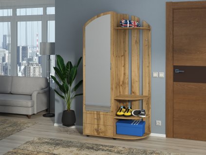 Předsíňová stěna VOJAZ (Barva kašmír)