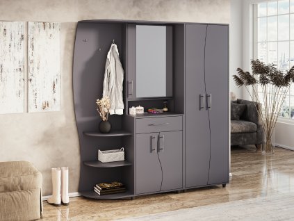 Předsíňová stěna GRACIA (Barva kašmír)