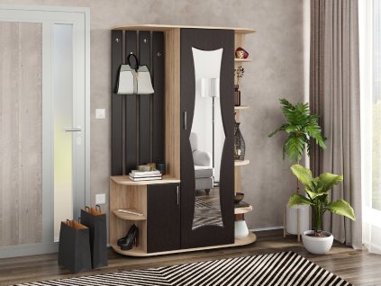 Předsíňová stěna GAMMA MDF (Barva kašmír)