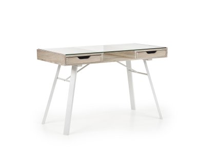 Psací stůl VM33 bílý / dub sonoma
