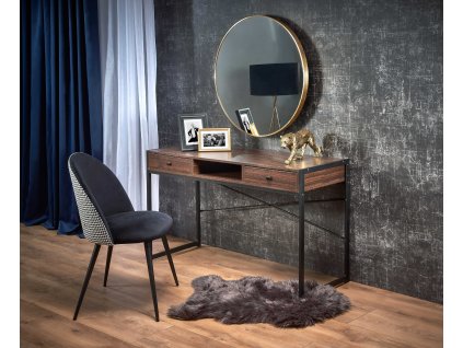 Psací stůl VM46 ořech / černý