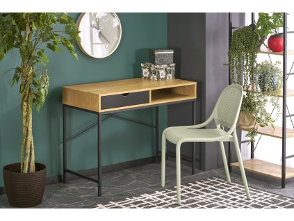 Psací stůl VM50 dub zlatý / černý