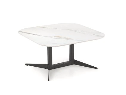 Konferenční stolek ANDERS mramor bílý