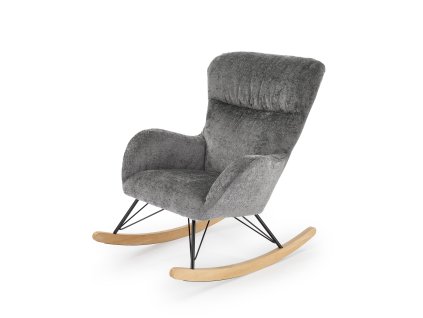 Houpací křeslo DANIEL šedé
