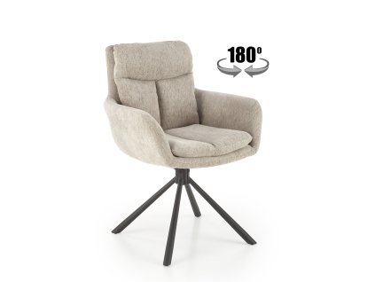 Jídelní židle otočná VMK495 béžová