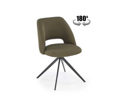 Jídelní židle otočná VMK546 olivová