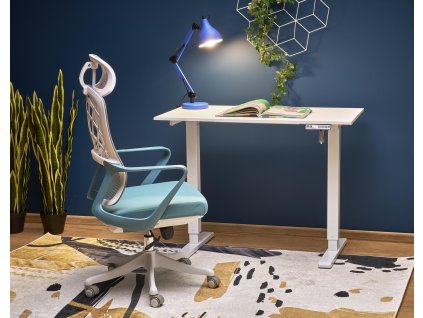 Psací stůl polohovací VM53 bílý