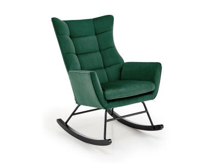 Houpací křeslo LOGAN zelené