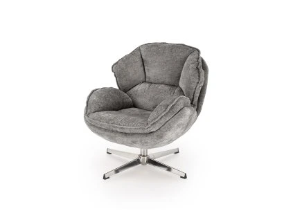 Otočné křeslo ANATO šedé