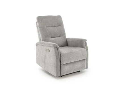 Relaxační křeslo MIKHAEL šedé