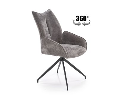 Jídelní židle otočná VMK553 šedá