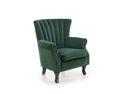 Čalouněné křeslo WAYNE zelené