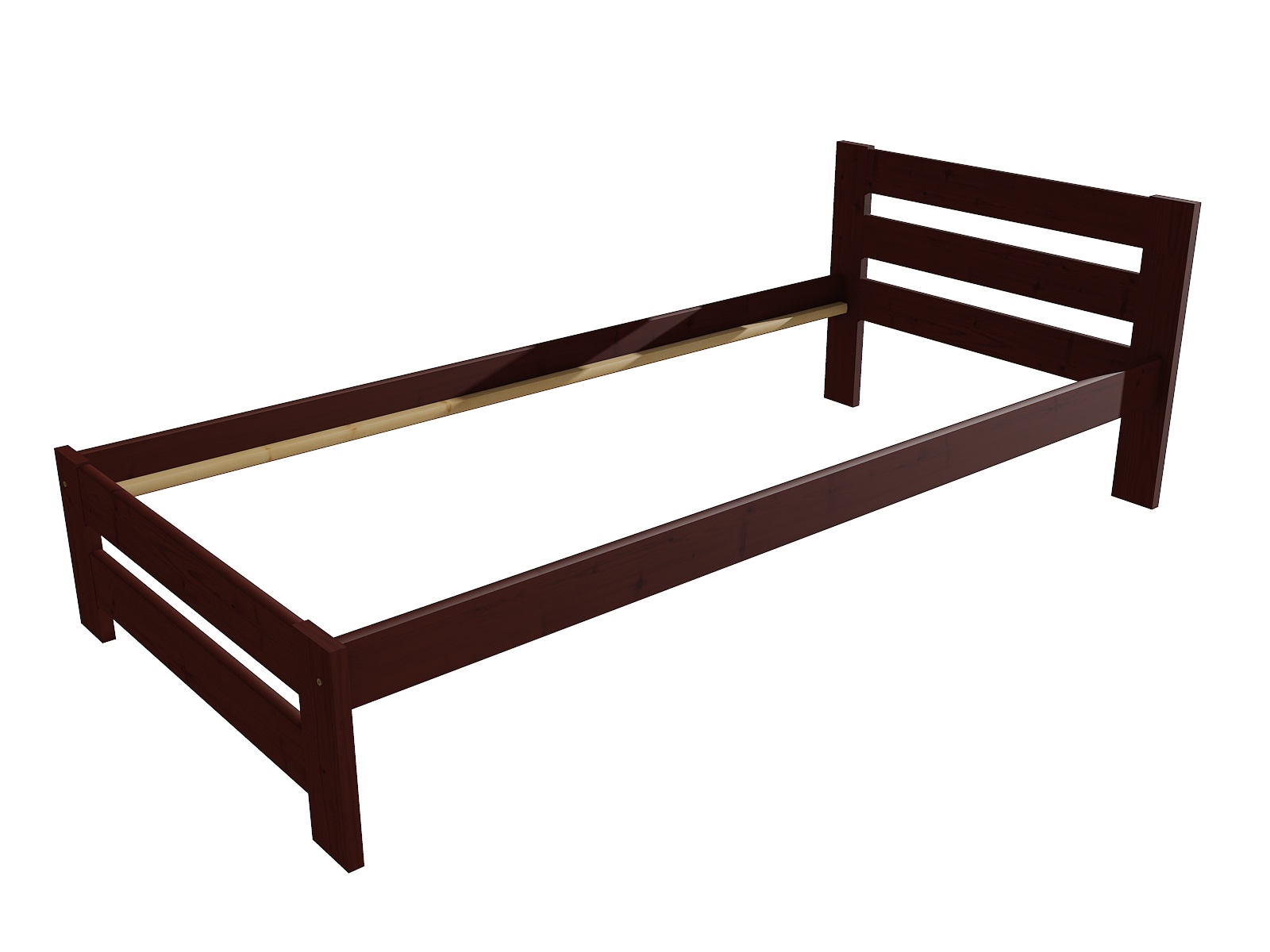 Jednolůžková postel VMK005B Rozměr: 100 x 200 cm, Barva: barva bílá