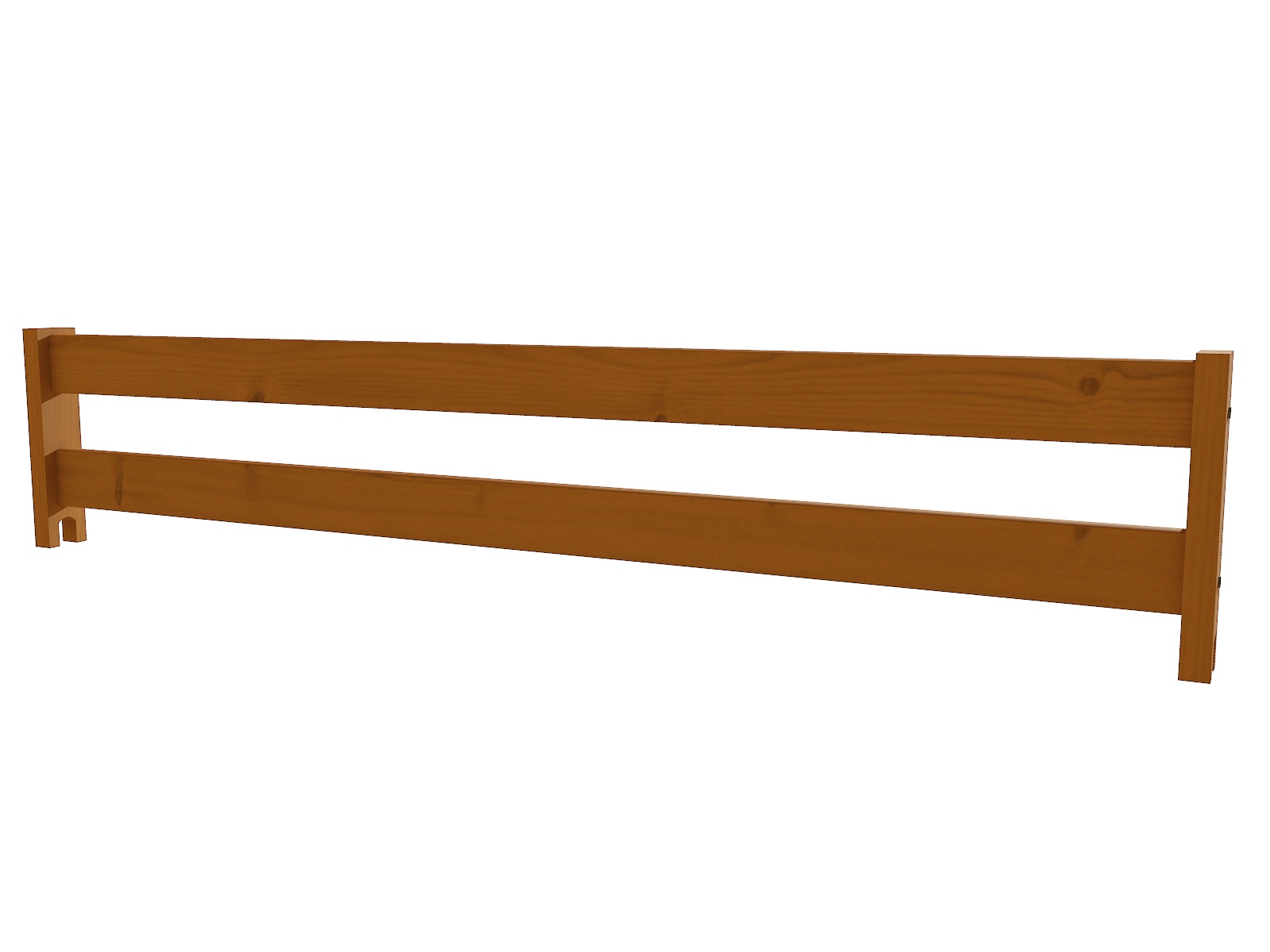 Zábrana A Barva: surové dřevo, Délka: 160 cm
