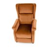 Relaxační křeslo CALUM skořicové