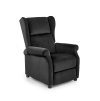 Relaxační křeslo CALUM černé