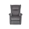 Relaxační křeslo CALUM šedé