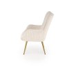 Čalouněné křeslo ASHTON krémové