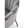 Čalouněné křeslo MITCHELL šedé