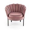 Čalouněné křeslo MITCHELL růžové