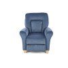 Relaxační křeslo BEAU modré