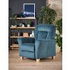 Relaxační křeslo BEAU modré