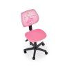 Dětská otočná židle PRINCES | RŮŽOVÁ