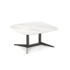 Konferenční stolek ANDERS mramor bílý