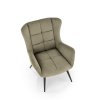 Čalouněné křeslo JORDAN olivové