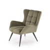 Čalouněné křeslo JORDAN olivové