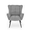 Čalouněné křeslo JORDAN šedé